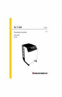 repair manual JUNGHEINRICH Truck SLT 200 Operating Instructions PDF