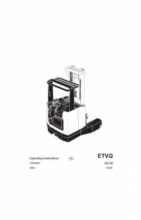 repair manual JUNGHEINRICH ETVQ 20 - 25 Operating Instructions PDF