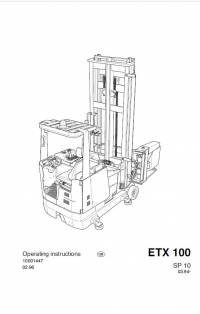 repair manual JUNGHEINRICH ETX 100 SP 10 Operating Instructions PDF