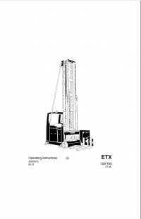 repair manual JUNGHEINRICH ETX 125/150 Operating Instructions PDF