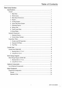 repair manual Sumitomo Excavator SH80-3B Service Manual PDF