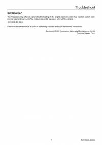 repair manual Sumitomo Hydraulic Excavator SH160-5 Troubleshooting Manual PDF