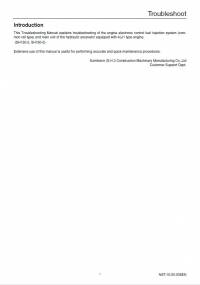 repair manual Sumitomo Hydraulic Excavator SH135X-3B Troubleshooting Manual PDF