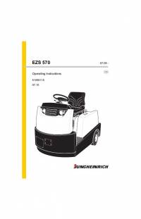 repair manual JUNGHEINRICH EZS 570 Operating Instructions PDF