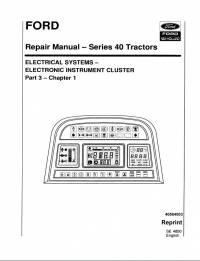 repair manual New Holland Ford Series 40 Tractors Repair Manual PDF