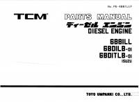 spare parts catalog TCM Isuzu Diesel Engine 6BBILL, 6BDILB-01, 6BDITLB-01 Parts Catalog PDF