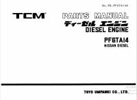 spare parts catalog TCM Nissan Diesel Engine PF6TAI4 Parts Manual PDF