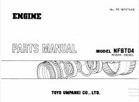 spare parts catalog TCM Nissan Diesel Engine NF6T04 Parts Manual PDF