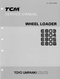 repair manual TCM Wheel Loader E803, E804, E805, E806 Service Manual PDF