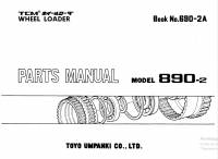 spare parts catalog TCM Wheel Loader 890-2 Parts Manual PDF