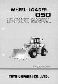 repair manual TCM Wheel Loader 850 Service Manual PDF