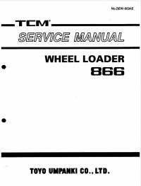 repair manual TCM Wheel Loader 866 Service Manual PDF