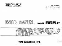 spare parts catalog TCM Wheel Loader 865-2 Parts Manual PDF