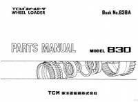 spare parts catalog TCM Wheel Loader 830 Parts Catalog PDF