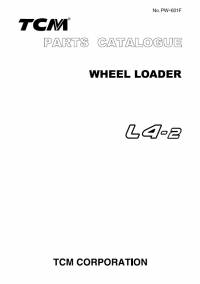 spare parts catalog TCM Wheel Loader L4-2 Parts Catalog PDF