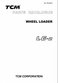 spare parts catalog TCM Wheel Loader L6-2 Parts Manual PDF
