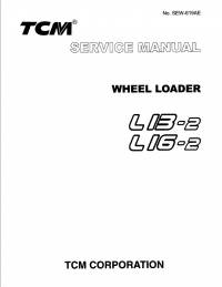 repair manual TCM Wheel Loader L13-2, L16-2 Service Manual PDF