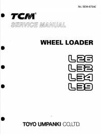 repair manual TCM Wheel Loader L26,L32,L34,L39 Service Manual PDF