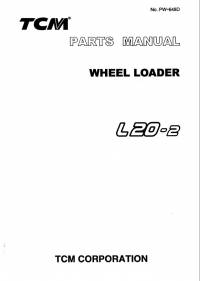spare parts catalog TCM Wheel Loader L20-2 Parts Manual PDF