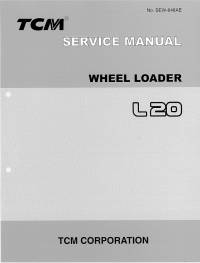 repair manual TCM Wheel Loader L20 Service  Manual PDF