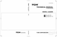 repair manual TCM Wheel Loader E820-3 Troubleshooting Technical Manual PDF