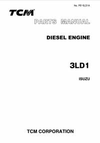 spare parts catalog TCM Isuzu Diesel Engine 3LD1 Parts Manual PDF