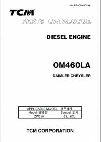 spare parts catalog TCM Diesel Engine OM460LA Daimler Chrysler Parts Manual PDF