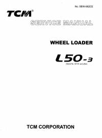 repair manual TCM Wheel Loader L50-3 Service Manual PDF