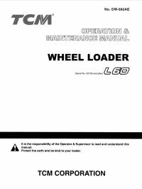 repair manual TCM Wheel Loader L60 Operation and Maintenance Manual PDF