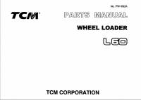 spare parts catalog TCM Wheel Loader L60 Parts Manual PDF