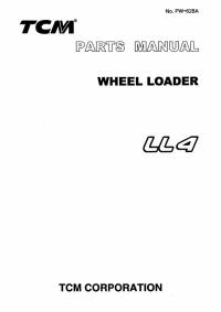 spare parts catalog TCM Wheel Loader LL4 Parts Manual PDF