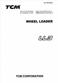 spare parts catalog TCM Wheel Loader LL3 Parts Manual PDF
