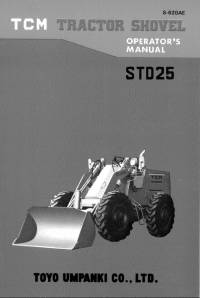 repair manual TCM Tractor Shovel STD25 Operators Manual PDF