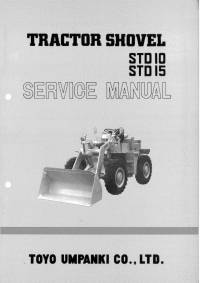 repair manual TCM Tractor Shovel STD10, STD15 Service Manual PDF