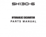 spare parts catalog Sumitomo Hydraulic Excavator SH130-6 Parts Catalog PDF