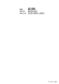 spare parts catalog Sumitomo Crane SC1500 Parts Catalog PDF