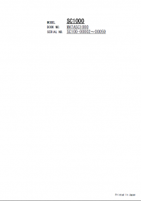 spare parts catalog Sumitomo Crane SC1000 Parts Catalog PDF