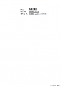 spare parts catalog Sumitomo Crane SC6500 Parts Catalog PDF