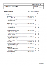 repair manual Sumitomo Hydraulic Excavator SH330-3B Service Manual PDF
