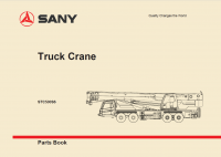 spare parts catalog Sany Truck Crane STC500S6 Parts Book PDF