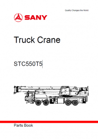Diagnostic Software Sany Truck Crane STC550T5 Schemes Manual PDF