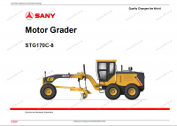 Diagnostic Software Sany Motor Grader STG170C-8 Electrical and Hydraulic Schematics PDF