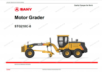 Diagnostic Software Sany Motor Grader STG210-8 Electrical and Hydraulic Schematics PDF