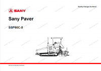 Diagnostic Software Sany Paver SSP90C-8 Electrical and Hydraulic Manual PDF