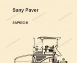 repair manual Sany Paver SAP60C-8 Safety, Operation, and Maintenance Manual