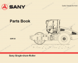 spare parts catalog Sany Single-drum-Roller SSR120 Parts Manual PDF