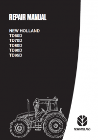 repair manual New Holland TD60D, TD70D, TD80D, TD90D, TD95D Repair Manual PDF