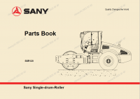 spare parts catalog Sany Single Drum Roller SSR120 Parts Manual PDF