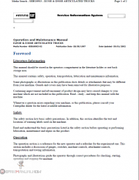 repair manual Caterpillar D300E Articulated Truck 7FN Workshop Manual PDF