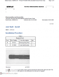 repair manual Caterpillar 740 Articulated Truck B1P Workshop Manual PDF